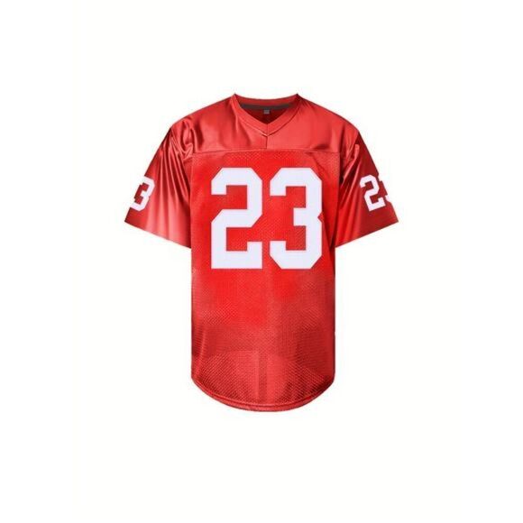 San Francisco 49ers McCaffrey Embroidered #23 Sports Forty Niners Jersey - L - Picture 2 of 6